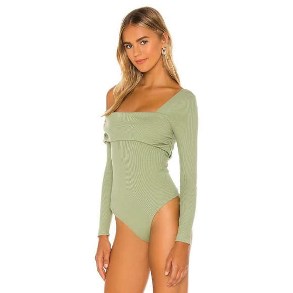 Lovers + Friends Florence Bodysuit Dark Green - Picture 4 of 12